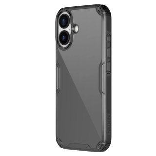 Etui Nillkin Nature TPU Pro na iPhone 17 - półprzezroczyste-czarne