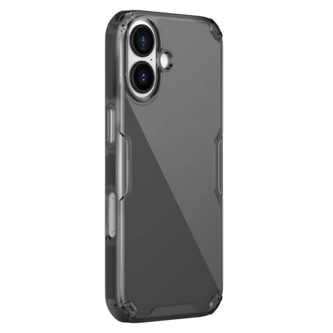 Etui Nillkin Nature TPU Pro na iPhone 17 - półprzezroczyste-czarne