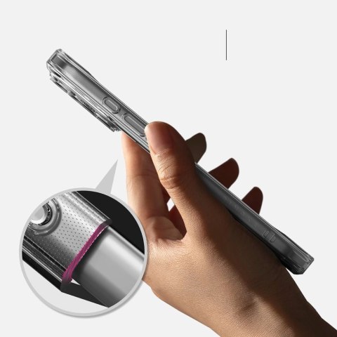 Etui Ringke Fusion na iPhone 17 Pro - przezroczyste