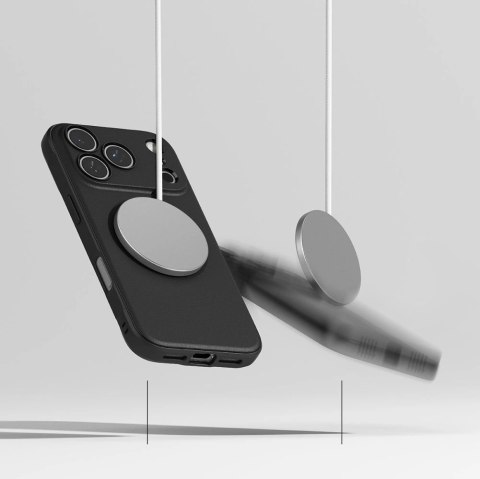 Etui Ringke Onyx Magnetic MagSafe na iPhone 17 Pro Max - czarne