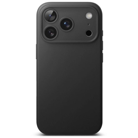 Etui Ringke Silicone Magnetic MagSafe na iPhone 17 Pro Max - czarne