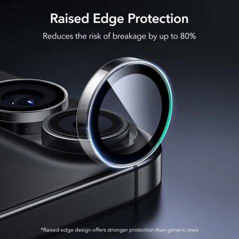 Osłona aparatu ESR Armorite na iPhone 16 / 16 Plus / 17 - przezroczyste