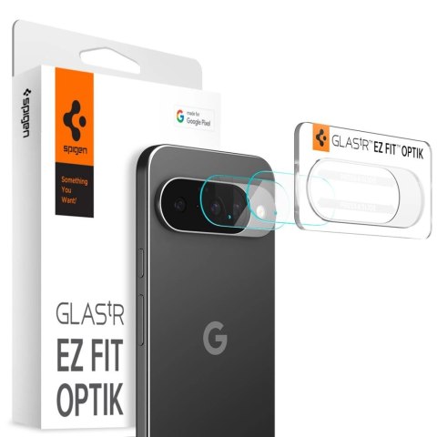 Osłona aparatu Spigen Optik Glas.tR Camera Protector 2-pack na Google Pixel 10 - przezroczyste