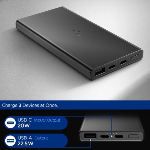 Powerbank Spigen Essential EA2210 10000 mAh 22.5W - czarny