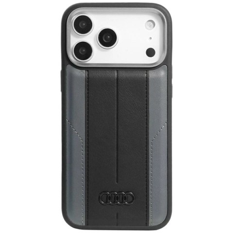 Etui Audi A6 Synthetic Leather MagSafe do iPhone 17 Pro Max - czarne