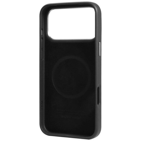 Etui Audi R8 Genuine Leather MagSafe do iPhone 17 Pro Max - czarno-czerwony