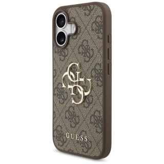Etui Guess 4G Big Logo do iPhone 17 - brązowe
