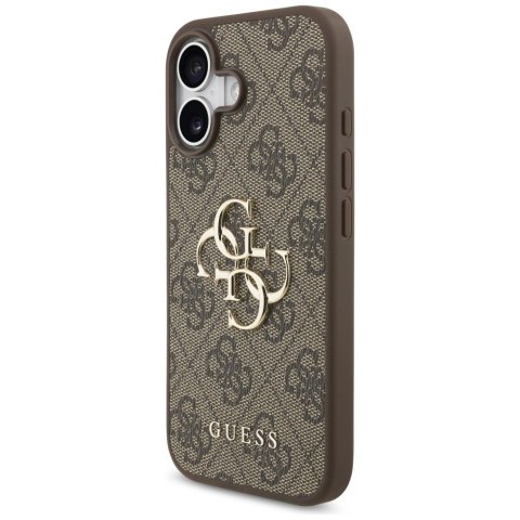 Etui Guess 4G Big Logo do iPhone 17 - brązowe