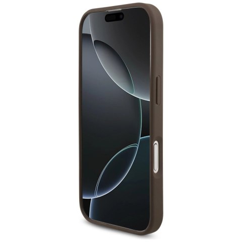 Etui Guess 4G Big Logo do iPhone 17 - brązowe
