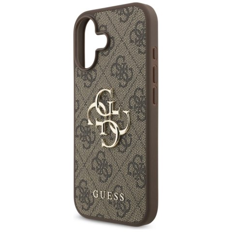 Etui Guess 4G Big Logo do iPhone 17 - brązowe