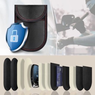 Etui RFID Tech-Protect KLR100 - czarno-czerwone
