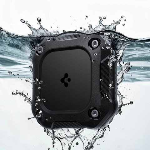 Etui Spigen Tough Armor na AirTag 1 / 2 - czarne