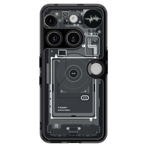 Etui Spigen Ultra Hybrid na Nothing Phone 3 Zero One - przezroczyste