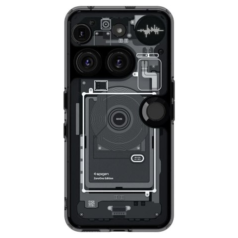 Etui Spigen Ultra Hybrid na Nothing Phone 3 Zero One - przezroczyste