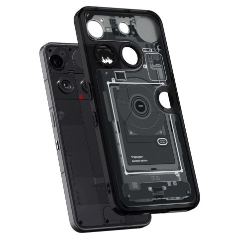 Etui Spigen Ultra Hybrid na Nothing Phone 3 Zero One - przezroczyste