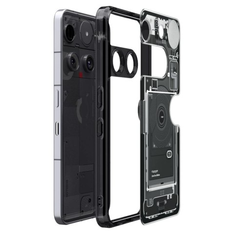 Etui Spigen Ultra Hybrid na Nothing Phone 3 Zero One - przezroczyste