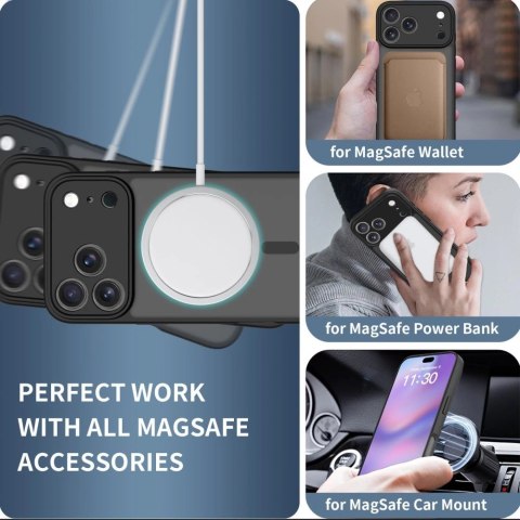 Etui Tech-Protect BasicMag MagSafe na iPhone 17 Pro Max - czarny mat