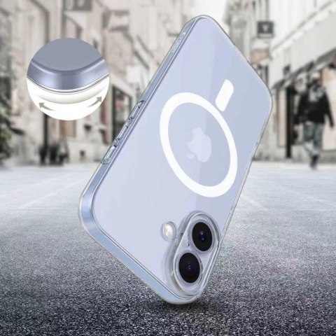 Etui Tech-Protect FlexAir MagSafe na iPhone 17 - przezroczyste