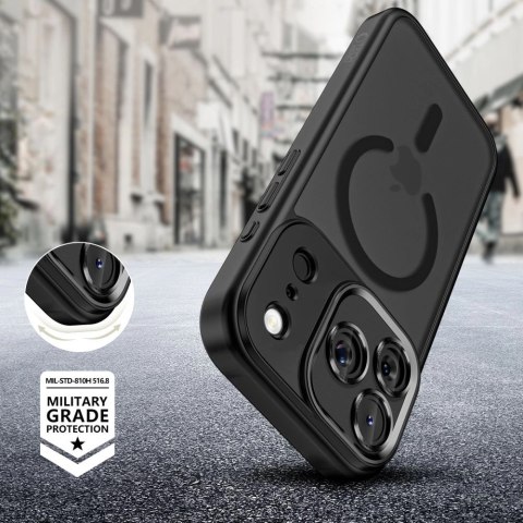 Etui Tech-Protect MagCam MagSafe na iPhone 17 Pro - czarny mat