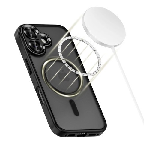 Etui Tech-Protect MagCam MagSafe na iPhone 17 - czarny mat