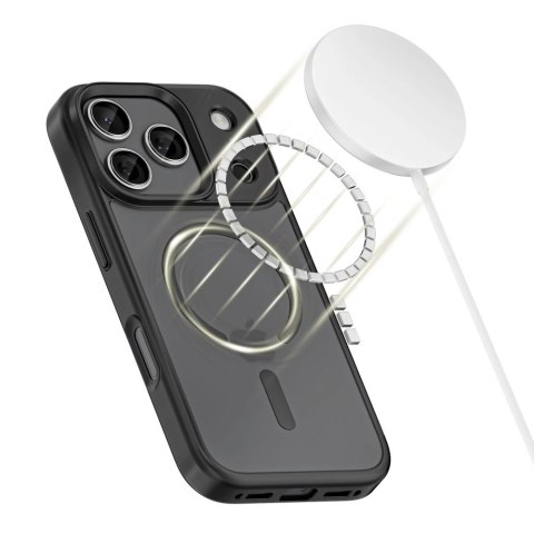 Etui Tech-Protect MagMat MagSafe na iPhone 17 Pro - czarny mat