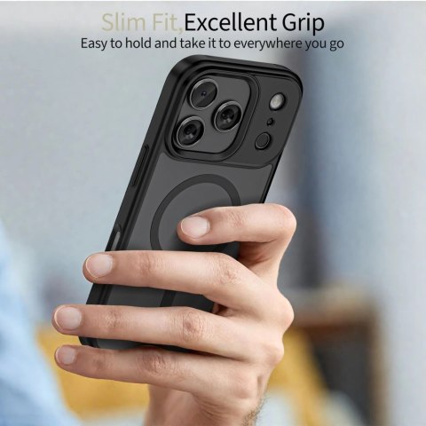 Etui Tech-Protect MagMat XT 4-set MagSafe na iPhone 17 Pro - czarny mat