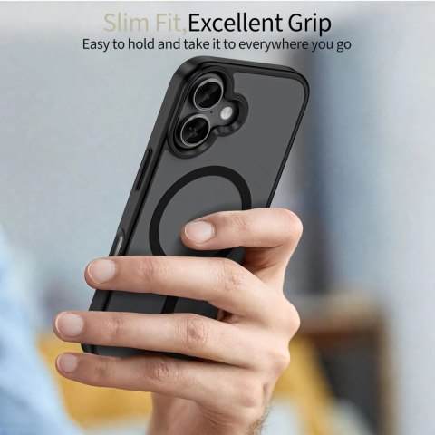 Etui Tech-Protect MagMat XT 4-set MagSafe na iPhone 17 - czarny mat