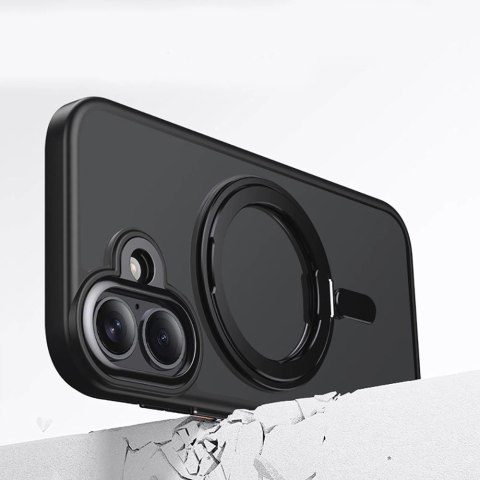 Etui Tech-Protect MagRing MagSafe na iPhone 17 - czarny mat