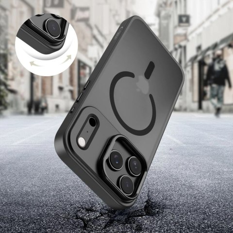 Etui Tech-Protect MagStand MagSafe na iPhone 17 Pro Max - czarny mat