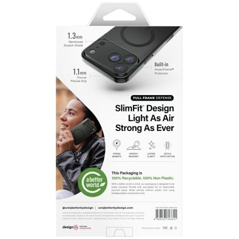 Etui UNIQ Airsuit Magclick Charging do iPhone 17 Pro - przezroczyste