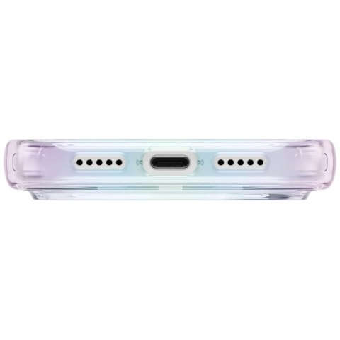 Etui UNIQ Iridescia Magclick Charging do iPhone 17 Pro - wielokolorowe