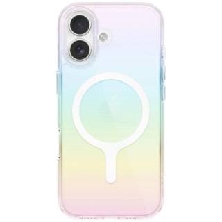 Etui UNIQ Iridescia Magclick Charging do iPhone 17 - wielokolorowe