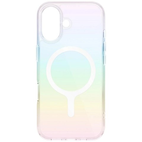 Etui UNIQ Iridescia Magclick Charging do iPhone 17 - wielokolorowe