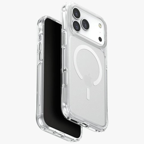 Etui UNIQ LifePro Xtreme Magclick Charging do iPhone 17 Pro Max - przezroczysty-brokat