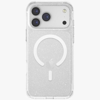 Etui UNIQ LifePro Xtreme Magclick Charging do iPhone 17 Pro Max - przezroczysty-brokat