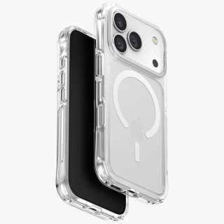 Etui UNIQ LifePro Xtreme Magclick Charging do iPhone 17 Pro - przezroczysty-brokat
