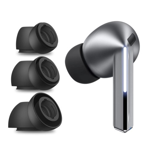 Nakładki Tech-Protect Ear Tips do słuchawek Samsung Galaxy Buds 3 Pro w rozmiarach S / M / L - czarne (3 szt.) Nakładki Tech-Protect Ear Tips do słuchawek Samsung Galaxy Buds 3 Pro w rozmiarach S / M / L - czarne (3 szt.)