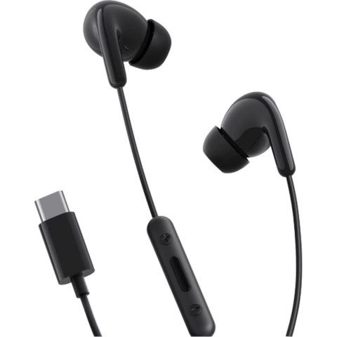 Słuchawki przewodowe Xiaomi BHR8930GL dokanałowe USB-C z pilotem - czarne