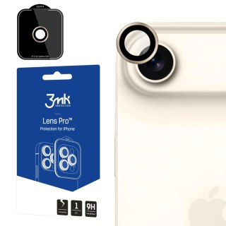 Szkło hartowane na obiektyw aparatu 3mk Lens Protection Pro do iPhone 17 Air - złote