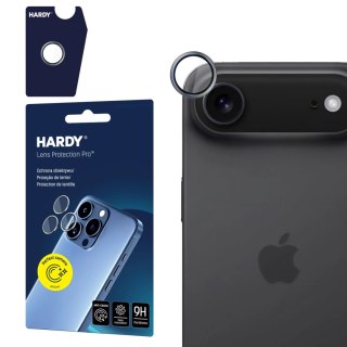 Szkło na obiektyw 3mk HARDY Lens Protection Pro do iPhone 17 Air - szare