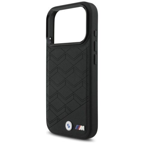 Etui BMW M Shape Logo MagSafe na iPhone 17 Pro - czarne