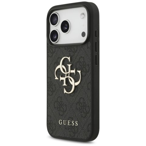 Etui Guess 4G Big Logo do iPhone 17 Pro - czarne