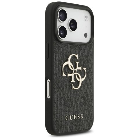 Etui Guess 4G Big Logo do iPhone 17 Pro - czarne
