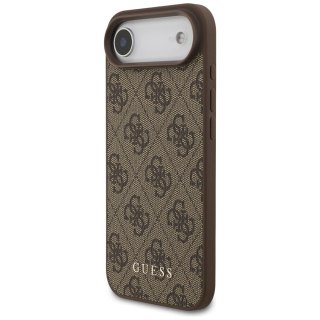 Etui Guess 4G Classic na iPhone 17 Air - brązowe