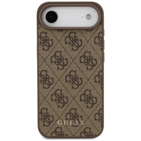 Etui Guess 4G Classic na iPhone 17 Air - brązowe