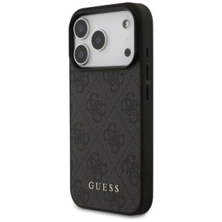 Etui Guess 4G Classic na iPhone 17 Pro - czarne