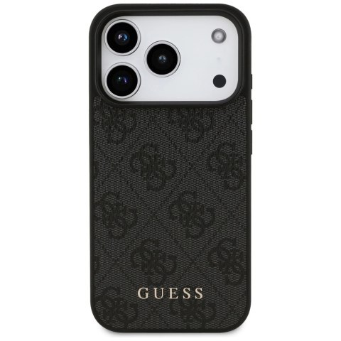 Etui Guess 4G Classic na iPhone 17 Pro - czarne
