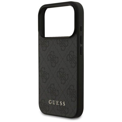 Etui Guess 4G Classic na iPhone 17 Pro - czarne