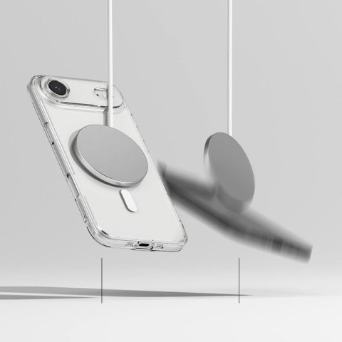 Etui Ringke Fusion Magnetic MagSafe na iPhone 17 Air - przezroczyste