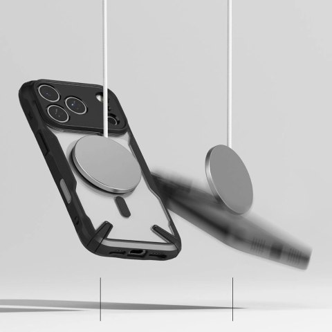 Etui Ringke Fusion X Magnetic MagSafe na iPhone 17 Pro Max - czarne